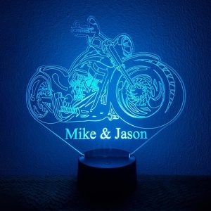 Lampa LED 3D Motocicleta