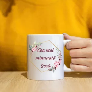 Cani personalizate Cea mai buna sora